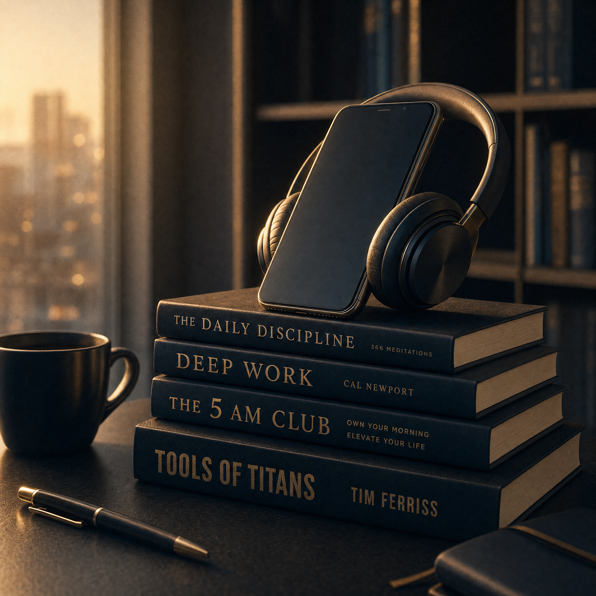 Audiolivros de desenvolvimento pessoal